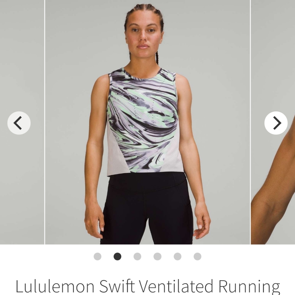 Sold  Lululemon swiftly ventilated running tank top - Picture 5 of 7